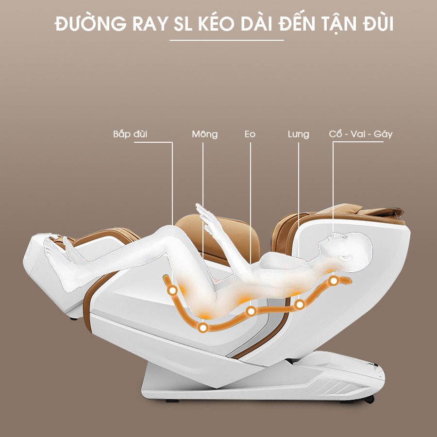 Ghế massage toàn thân OKACHI Star JP-I60